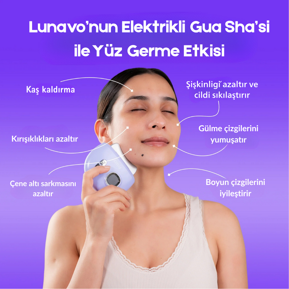 Lunavo® Elektirikli Gua Sha Aleti